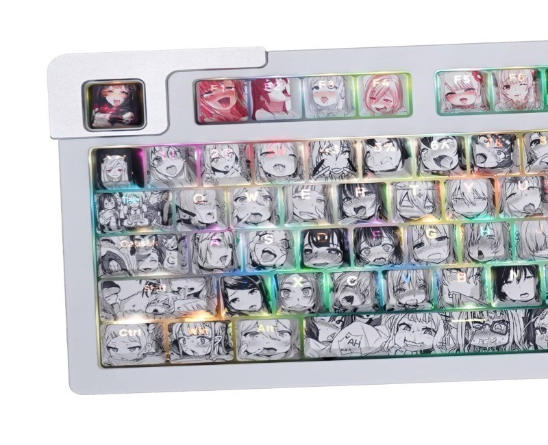 Anime Keycap Elegance: Upgrade Your Keyboard Game